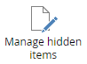 manage hidden items 1