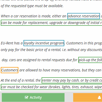 managing the text view 2